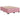 Pat box spring cu saltea, roz, 140x200 cm, catifea
