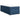 Pat box spring cu saltea, albastru, 90x200 cm, textil