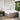 Pat box spring cu saltea, taupe, 120x190 cm material textil