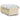 Pat box spring cu saltea, crem, 100x200 cm, textil