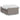 Pat box spring cu saltea, taupe, 120x190 cm material textil