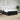 Pat box spring cu saltea, negru, 200x200 cm, textil