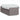 Pat box spring cu saltea, gri taupe, 90x200 cm, textil