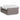 Pat box spring cu saltea, gri taupe, 120x200 cm, textil