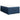 Pat box spring cu saltea, albastru, 120x200 cm, textil