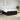 Pat box spring cu saltea, negru, 180x200 cm, catifea