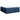 Pat box spring cu saltea, albastru, 180x200 cm, material textil
