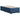 Pat box spring cu saltea, albastru, 80x200 cm, textil