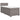 Pat box spring cu saltea, gri taupe, 80x200 cm, textil