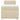 Pat box spring cu saltea, crem, 80x200 cm, textil
