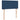 Pat box spring cu saltea, albastru, 90x190 cm, textil