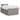 Pat box spring cu saltea, gri taupe, 120x200 cm, textil