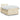 Pat box spring cu saltea, crem, 120x200 cm, textil