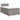 Pat box spring cu saltea, gri taupe, 120x200 cm, textil