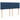 Pat box spring cu saltea, albastru, 140x200 cm, textil