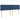 Pat box spring cu saltea, albastru, 180x200 cm, material textil
