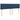 Pat box spring cu saltea, albastru, 180x200 cm, material textil
