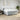Pat box spring cu saltea, gri deschis, 200x200 cm, textil