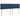 Pat box spring cu saltea, albastru, 200x200 cm, textil