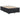 Pat box spring cu saltea, negru, 120x190 cm, piele ecologică