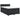 Pat box spring cu saltea, negru, 140x190 cm, piele ecologică