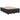 Pat box spring cu saltea, negru, 160x200 cm, piele ecologică