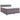 Pat continental cu saltea, gri, 200x200 cm, piele ecologică