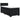 Pat box spring cu saltea, negru, 80x200 cm, catifea