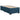 Pat box spring cu saltea, albastru închis, 90x190 cm, catifea