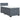Pat box spring cu saltea, gri închis, 90x200 cm, catifea