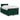 Pat box spring cu saltea, verde închis, 120x200 cm, catifea