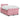 Pat box spring cu saltea, roz, 120x200 cm, catifea