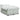 Pat box spring cu saltea, gri deschis, 140x200 cm, catifea