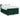 Pat box spring cu saltea, verde închis, 140x200 cm, catifea