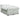 Pat box spring cu saltea, gri deschis, 160x200 cm, catifea