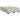 Pat box spring cu saltea, gri deschis, 160x200 cm, catifea