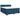 Pat box spring cu saltea, albastru, 180x200 cm, catifea