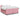 Pat box spring cu saltea, roz, 180x200 cm, catifea