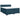 Pat box spring cu saltea, albastru, 200x200 cm, catifea