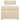 Pat box spring cu saltea, crem, 80x200 cm, textil