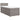 Pat box spring cu saltea, gri taupe, 90x200 cm, textil