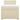 Pat box spring cu saltea, crem, 90x200 cm, textil