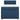 Pat box spring cu saltea, albastru, 100x200 cm, textil