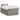 Pat box spring cu saltea, gri taupe, 120x200 cm, textil