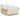 Pat continental cu saltea, crem, 140x200 cm, material textil
