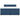 Pat box spring cu saltea, albastru, 180x200 cm, material textil