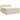 Pat box spring cu saltea, crem, 200x200 cm, textil