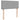 Pat box spring cu saltea, gri deschis, 120x190 cm, textil