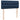 Pat box spring cu saltea, albastru, 120x200 cm, textil