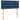 Pat box spring cu saltea, albastru, 120x200 cm, textil
